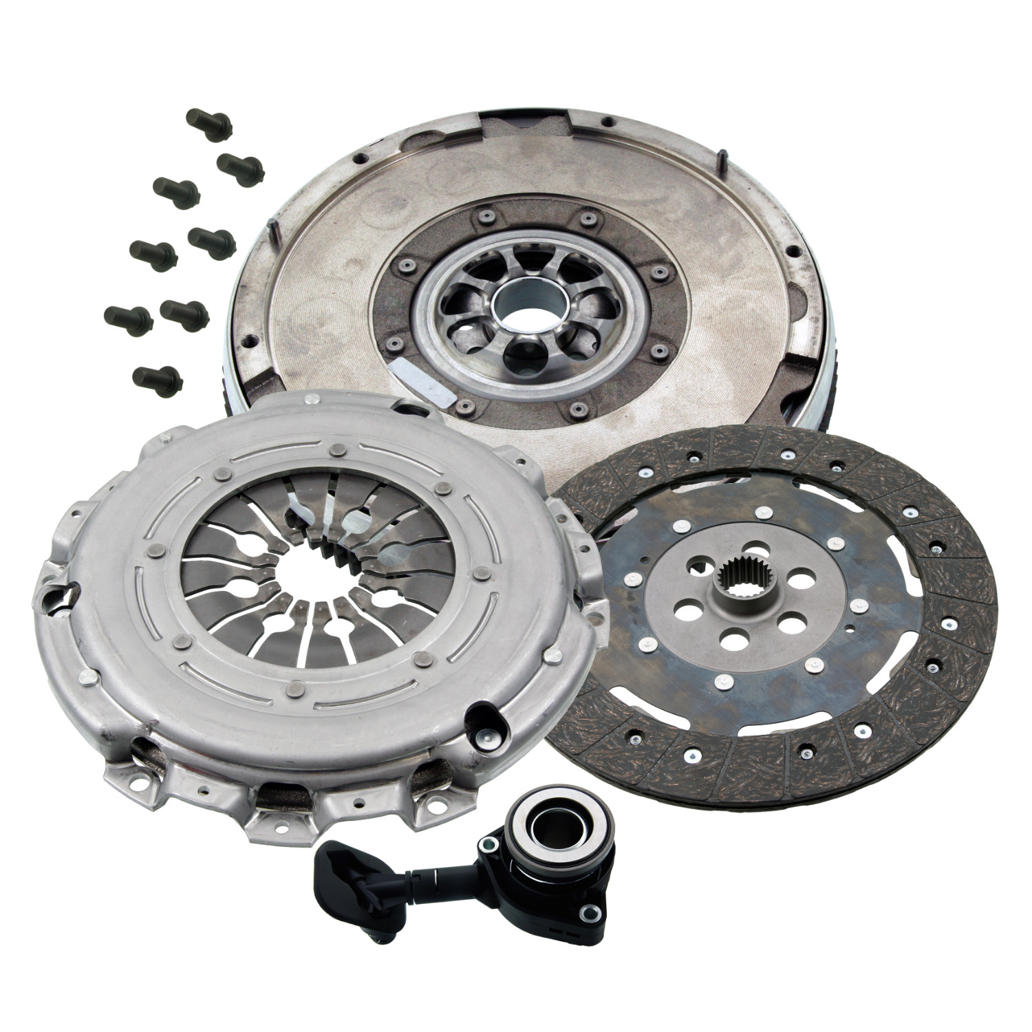 Blue Print ADBP300018 Dual Mass Flywheel DMF Kit with Clutch