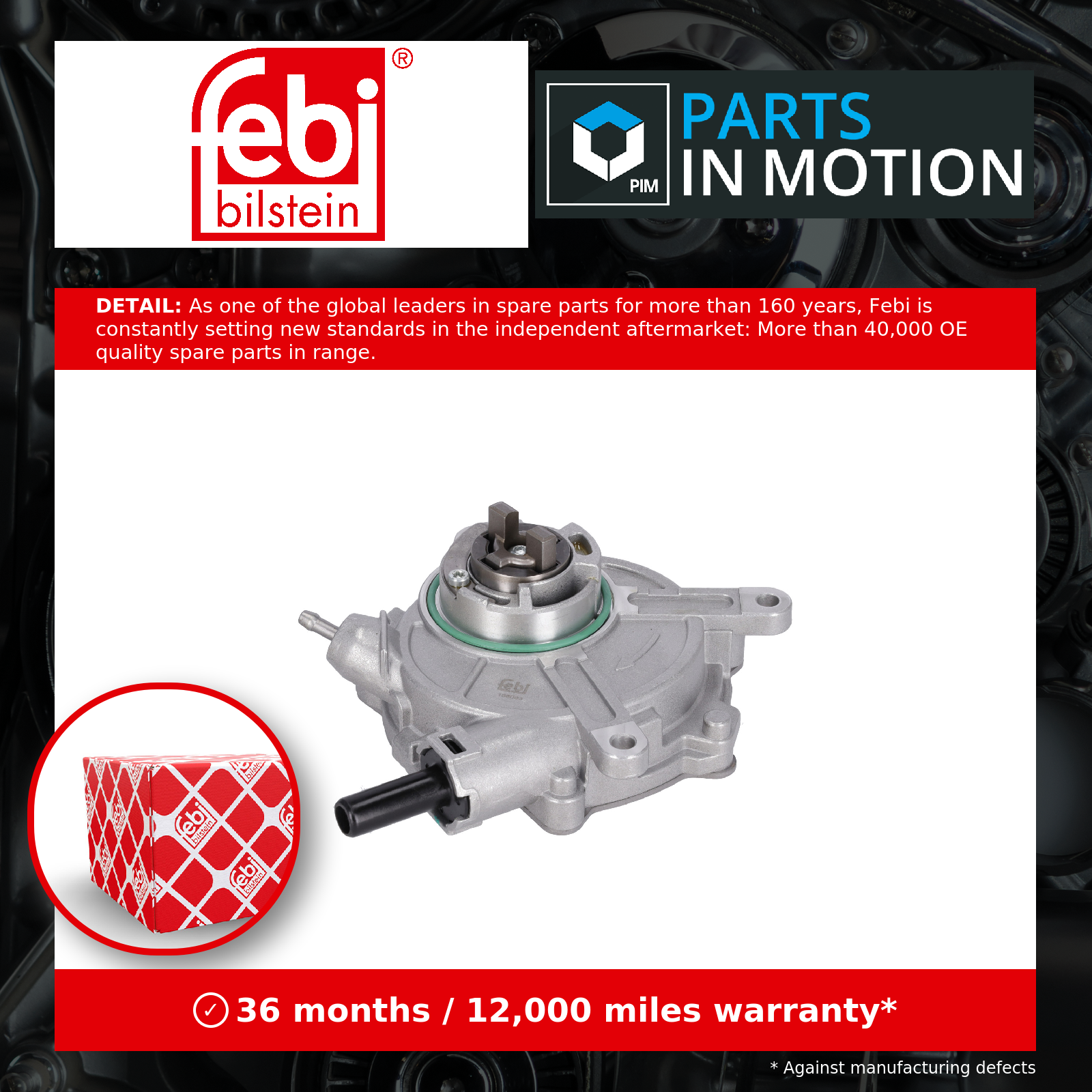 Febi Vacuum Pump 186083 [PM2174729]