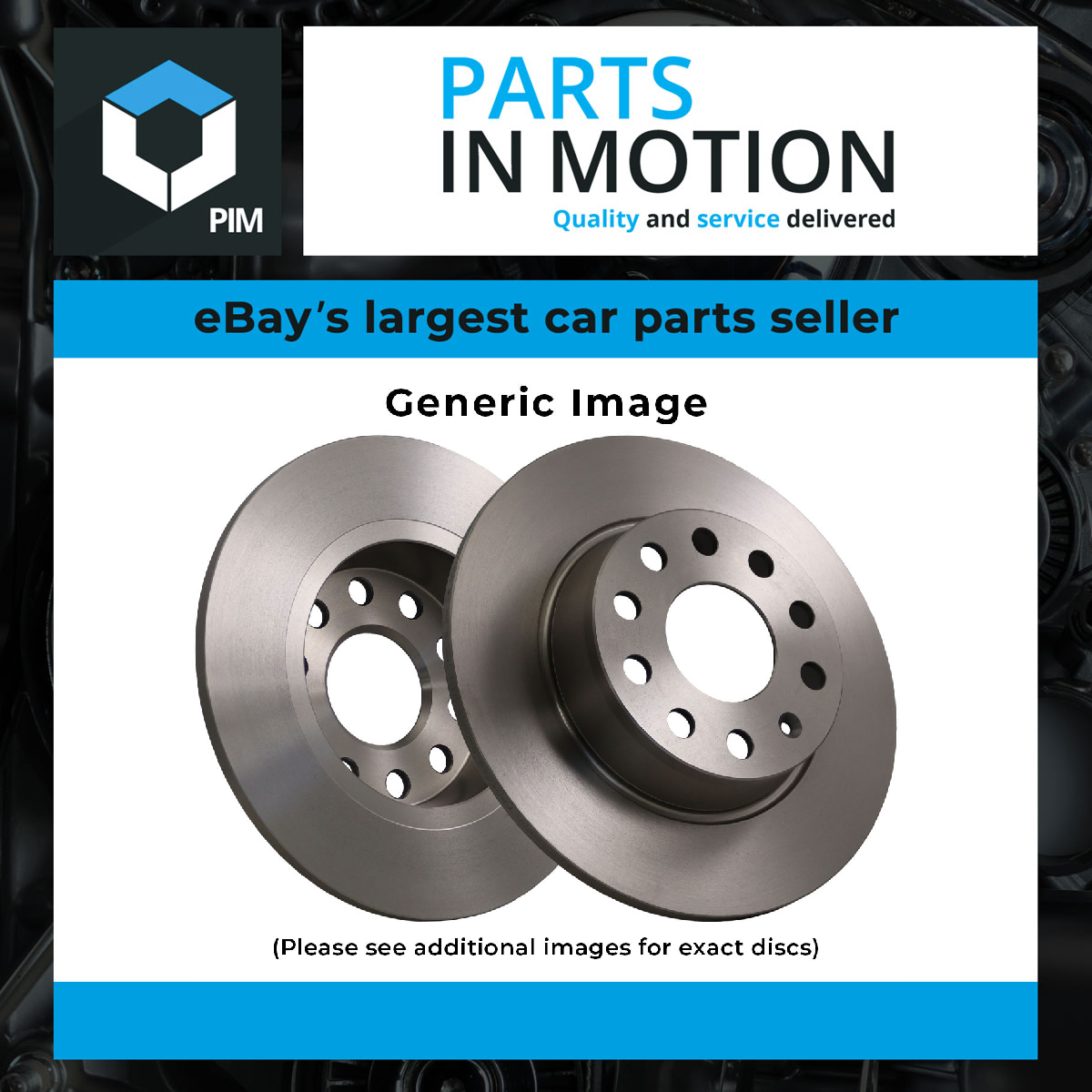 Proformer 2x Brake Discs Pair Solid Rear PBD8039 [PM1991910]