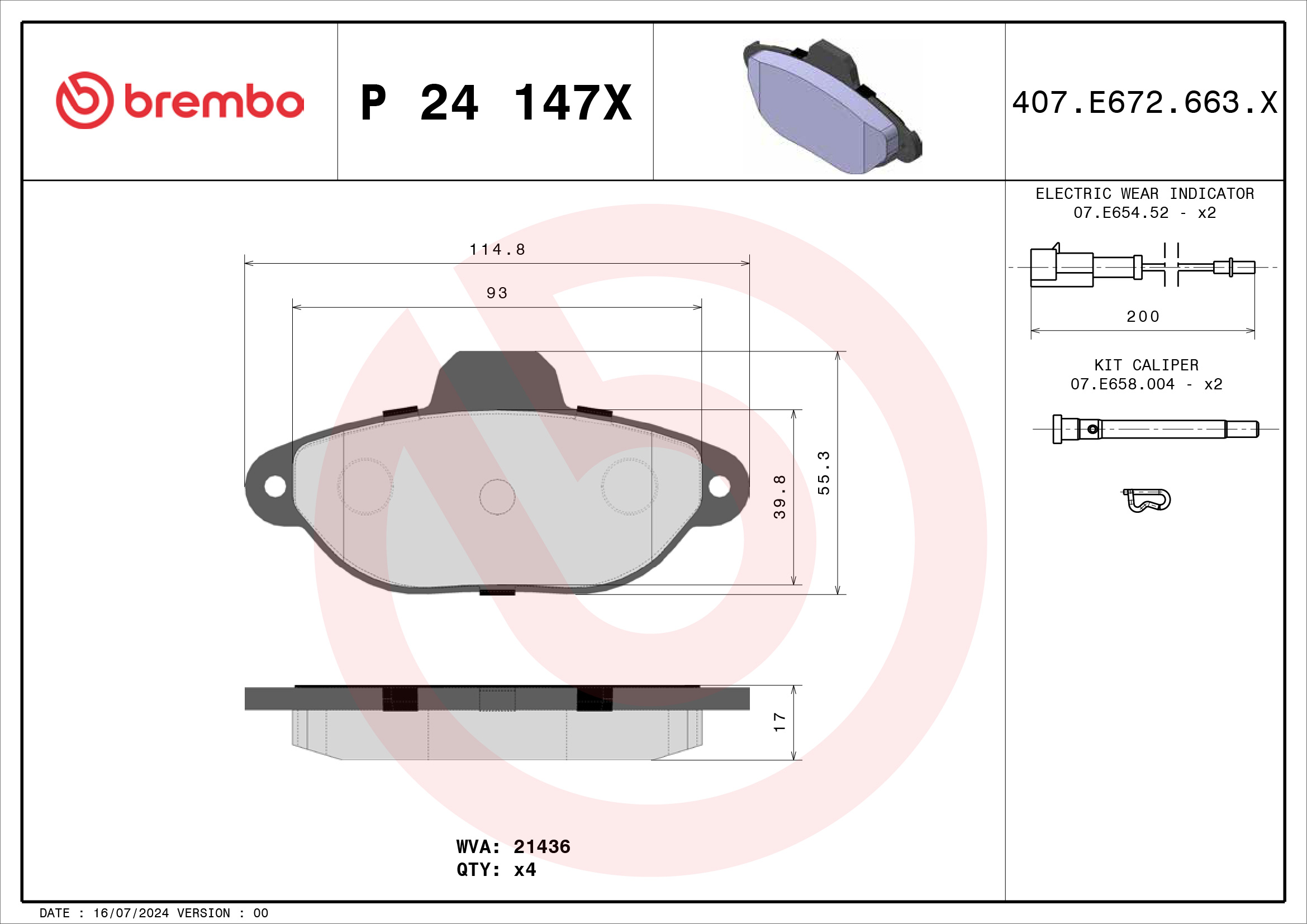Brembo P24147X