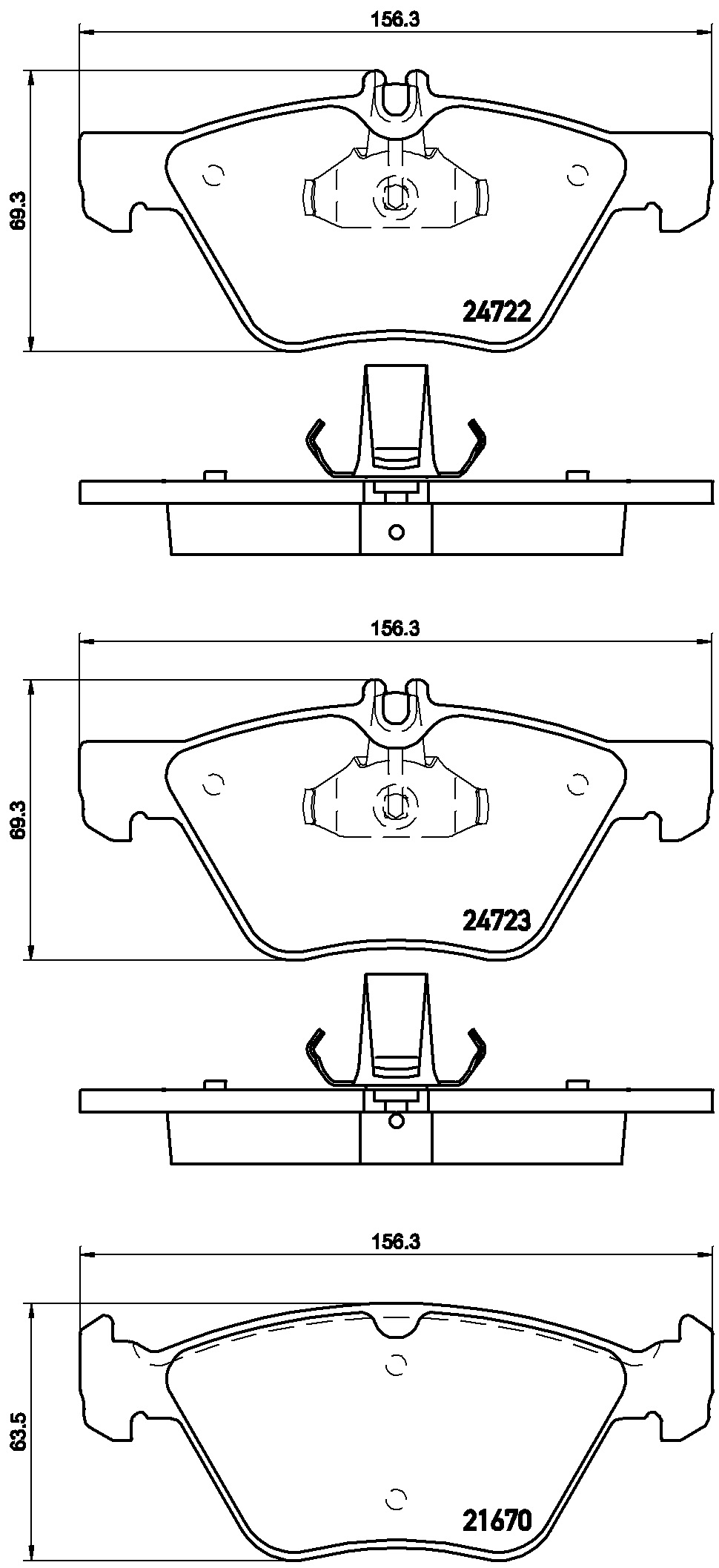 Brembo P50075