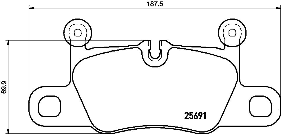 Brembo P65031