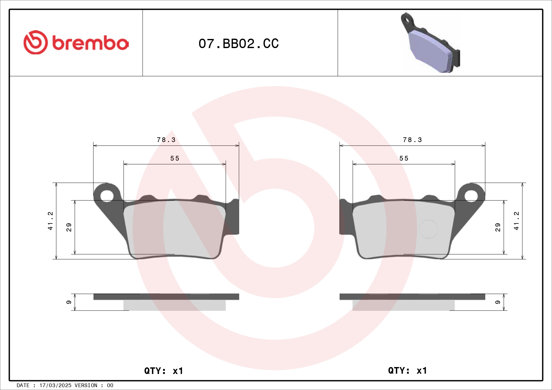 Brembo 07BB02CC