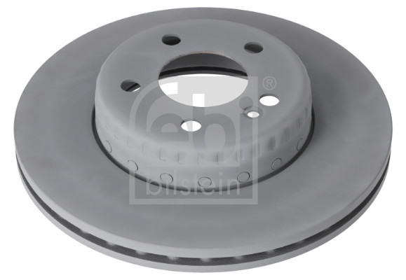 Febi 1003477 2x Brake Discs Pair Vented