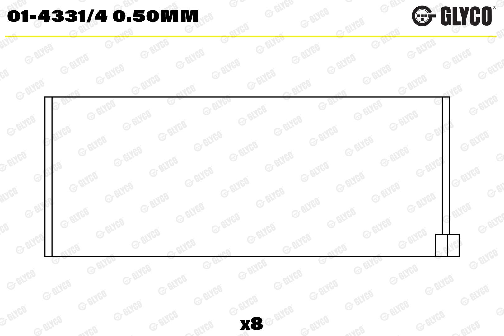Glyco 01-4331/4 0.50MM