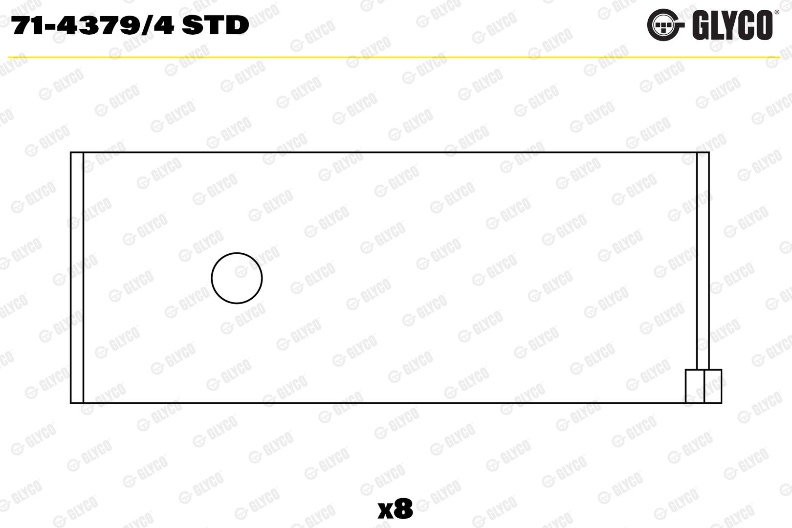 Glyco 71-4379/4 STD