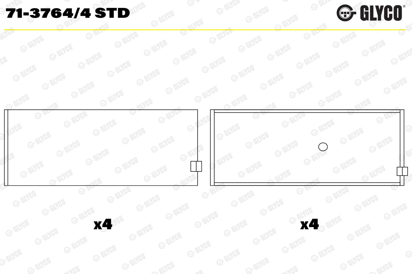 Glyco 71-3764/4 STD