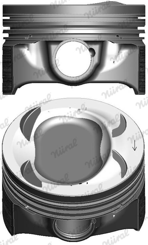 Nural 87-433900-10 Piston