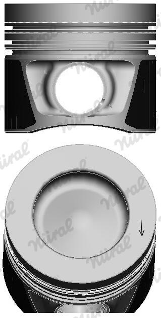 Nural 87-432307-10 Piston