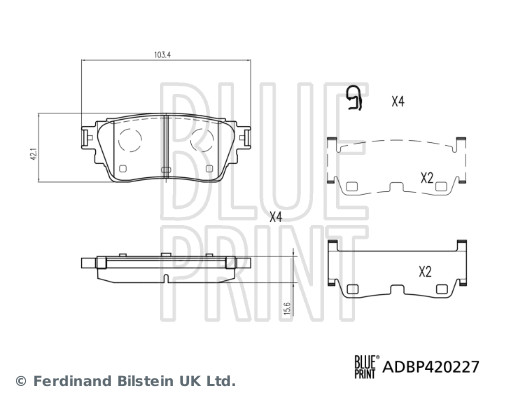 Blue Print ADBP420227