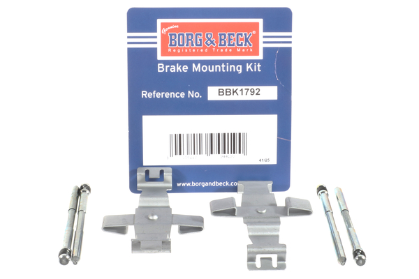 Borg & Beck BBK1792 Brake Pad Fitting Kit