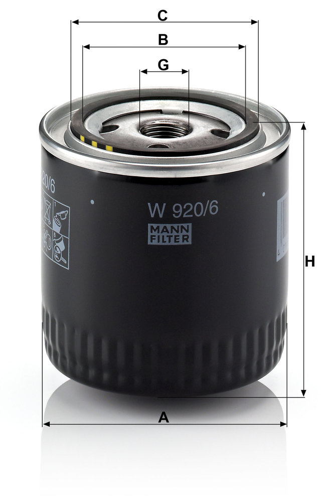 MANN-FILTER W920/6