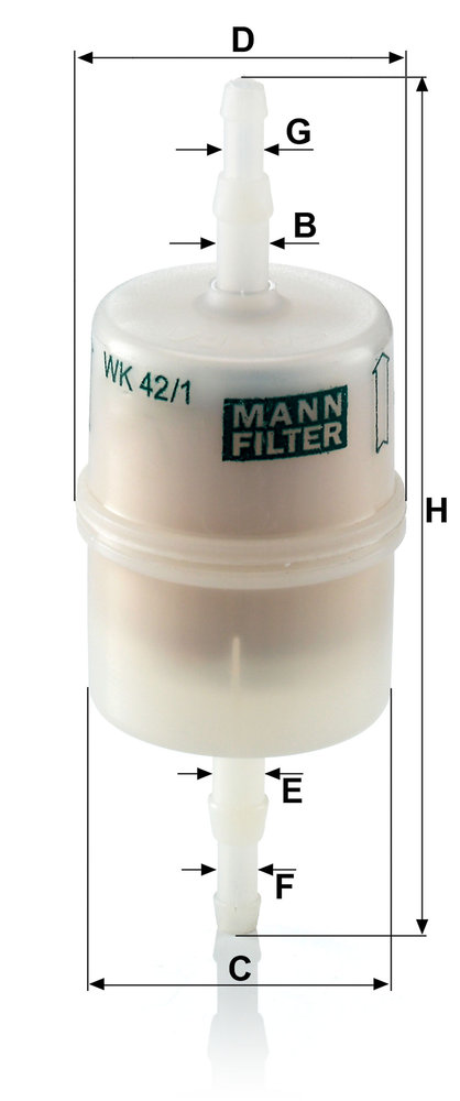 MANN-FILTER WK42/1