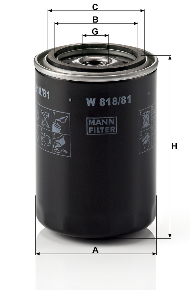 MANN-FILTER W818/81
