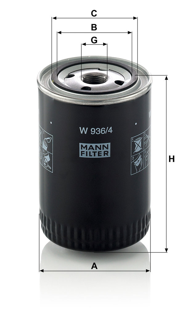 MANN-FILTER W936/4