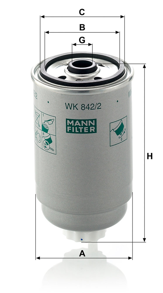 Mann WK842/2