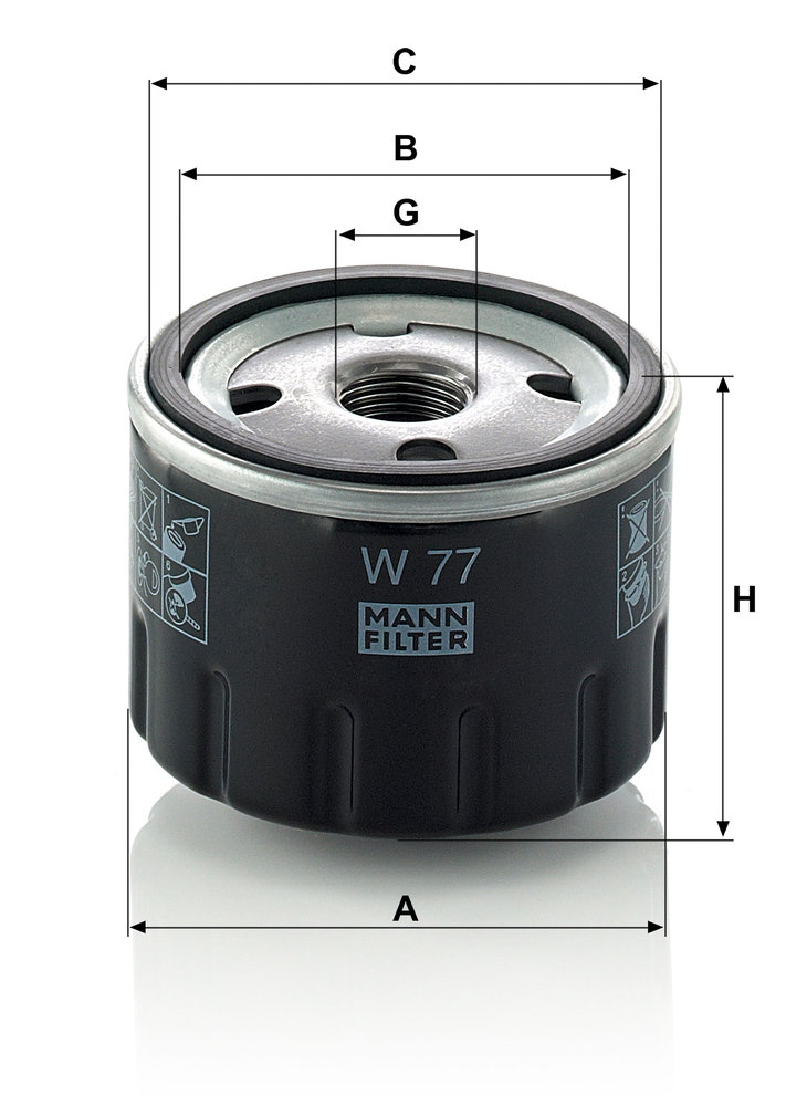 Mann W77