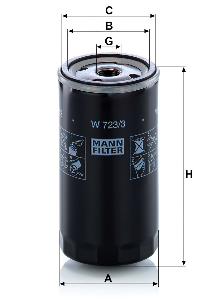 Mann W723/3