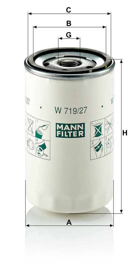 MANN-FILTER W719/27