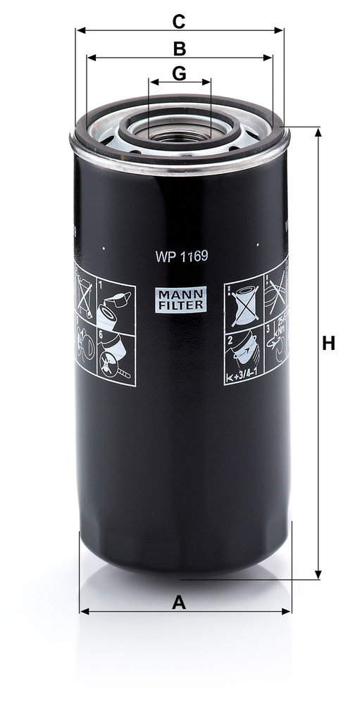 MANN-FILTER WP1169
