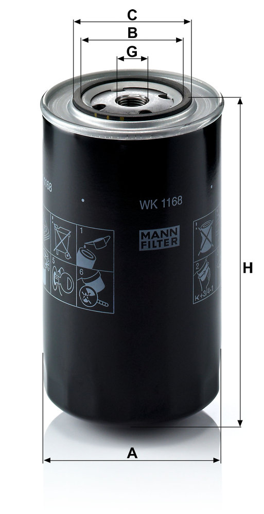 MANN-FILTER WK1168