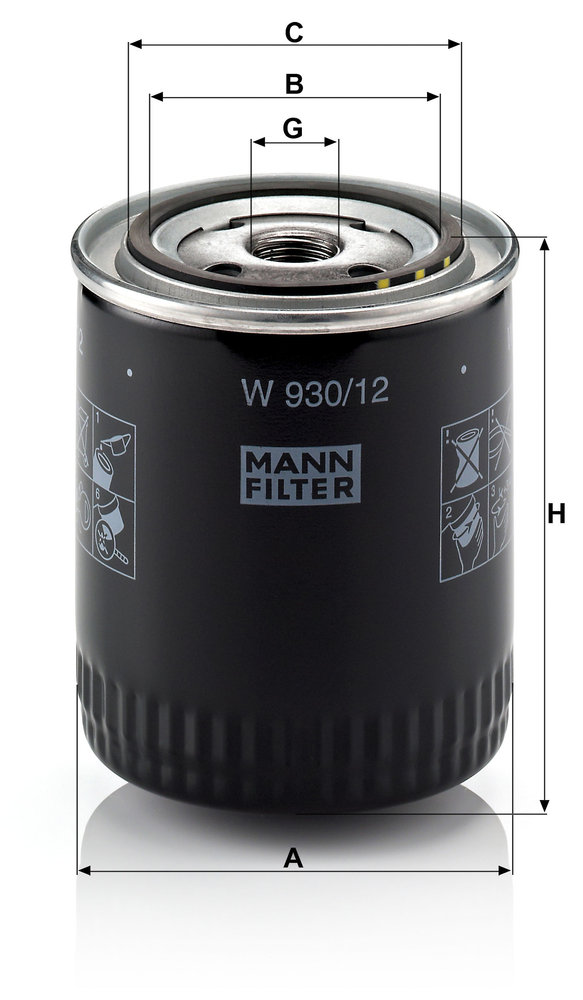 MANN-FILTER W930/12