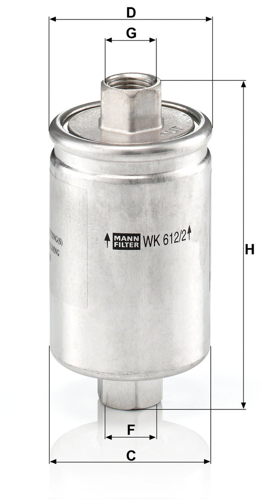 MANN-FILTER WK612/2