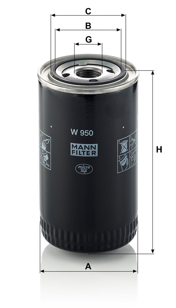 MANN-FILTER W950