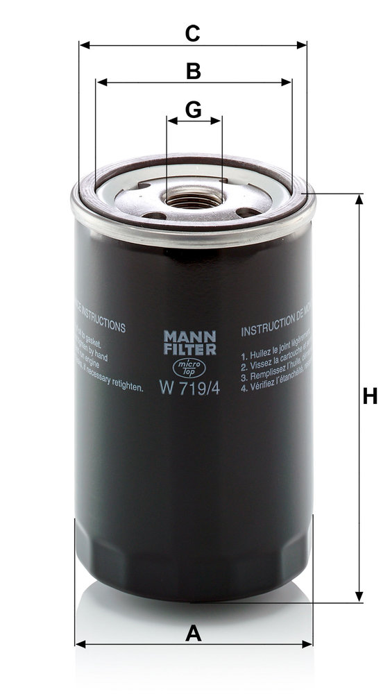 Mann W719/4