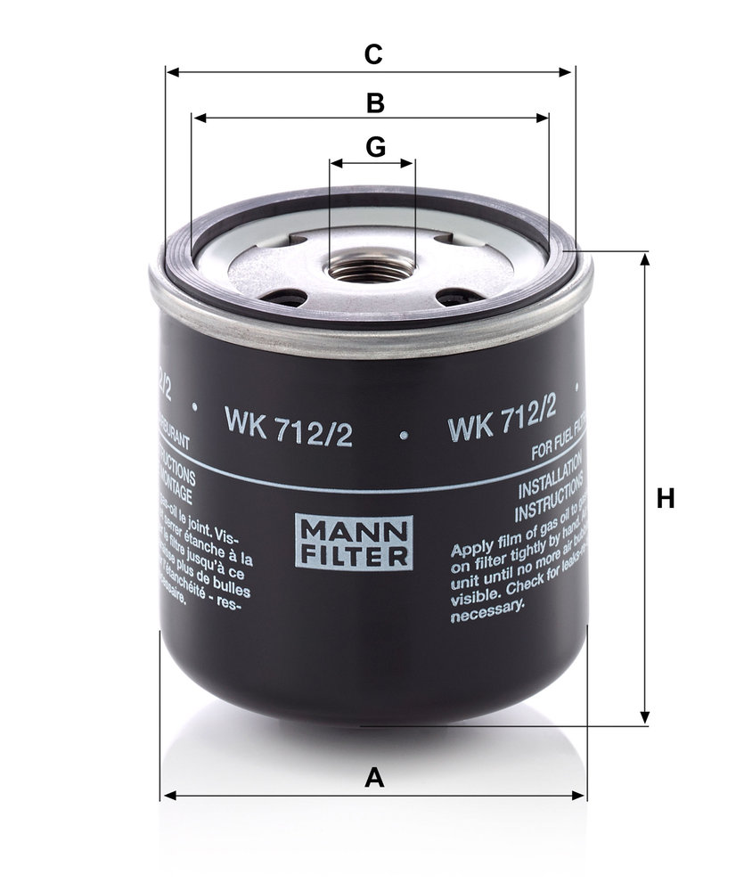 MANN-FILTER WK712/2