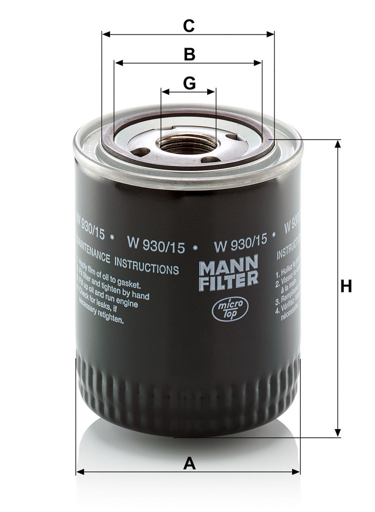 MANN-FILTER W930/15