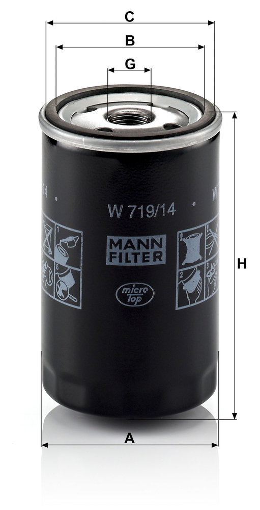 MANN-FILTER W719/14