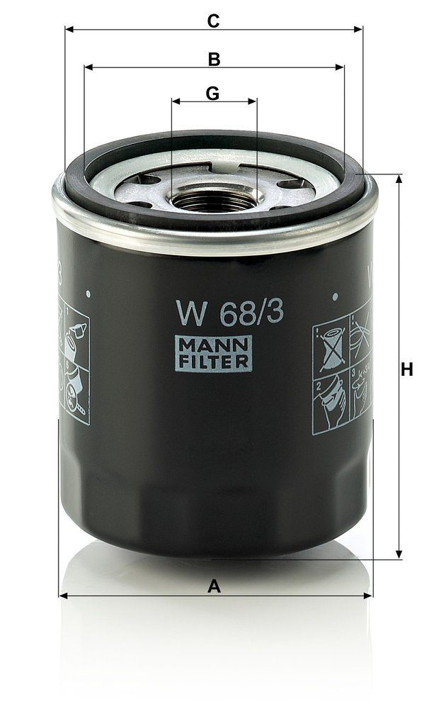Mann W68/3