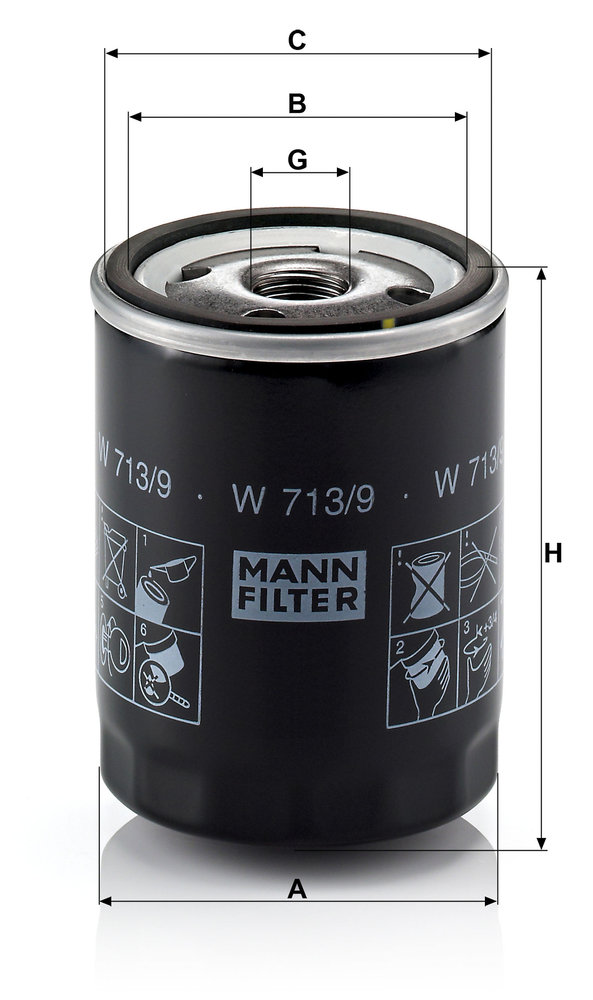 Mann W713/9