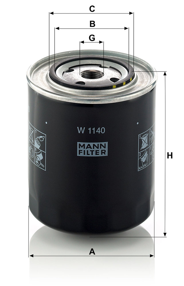 MANN-FILTER W1140