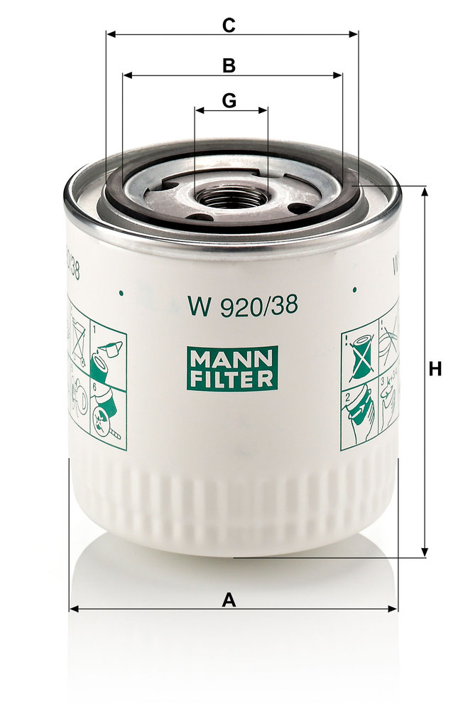 MANN-FILTER W920/38