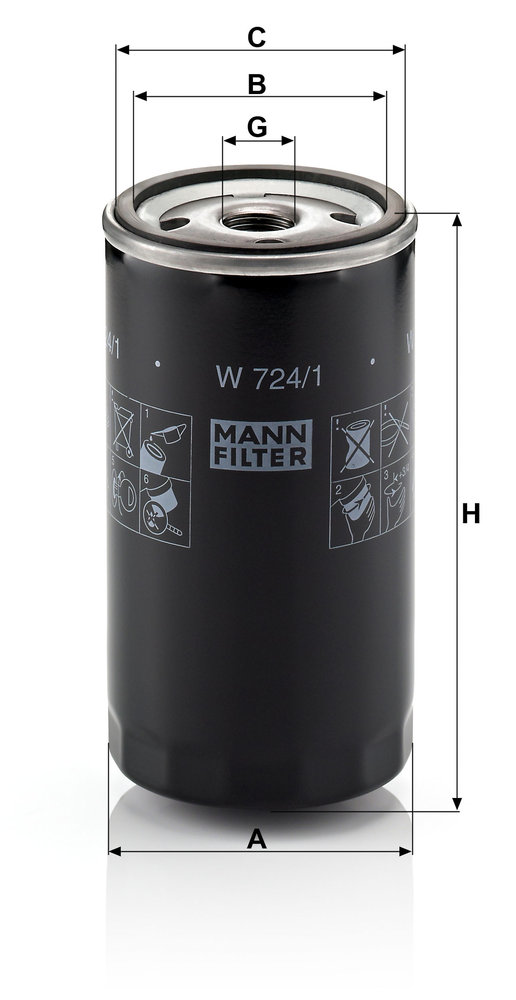 Mann W724/1