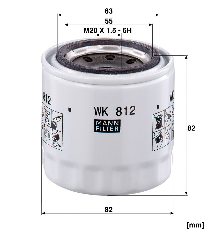 MANN-FILTER WK812