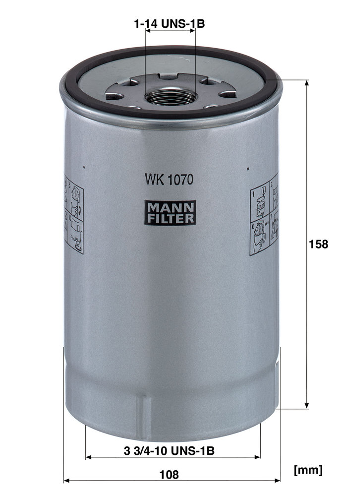 MANN-FILTER WK1070X