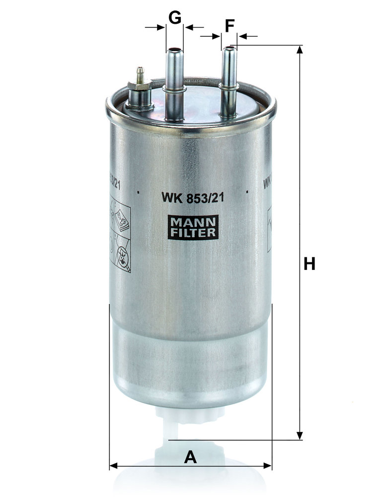 MANN-FILTER WK853/21