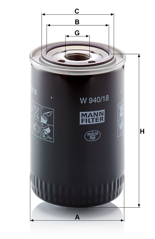 MANN-FILTER W940/18