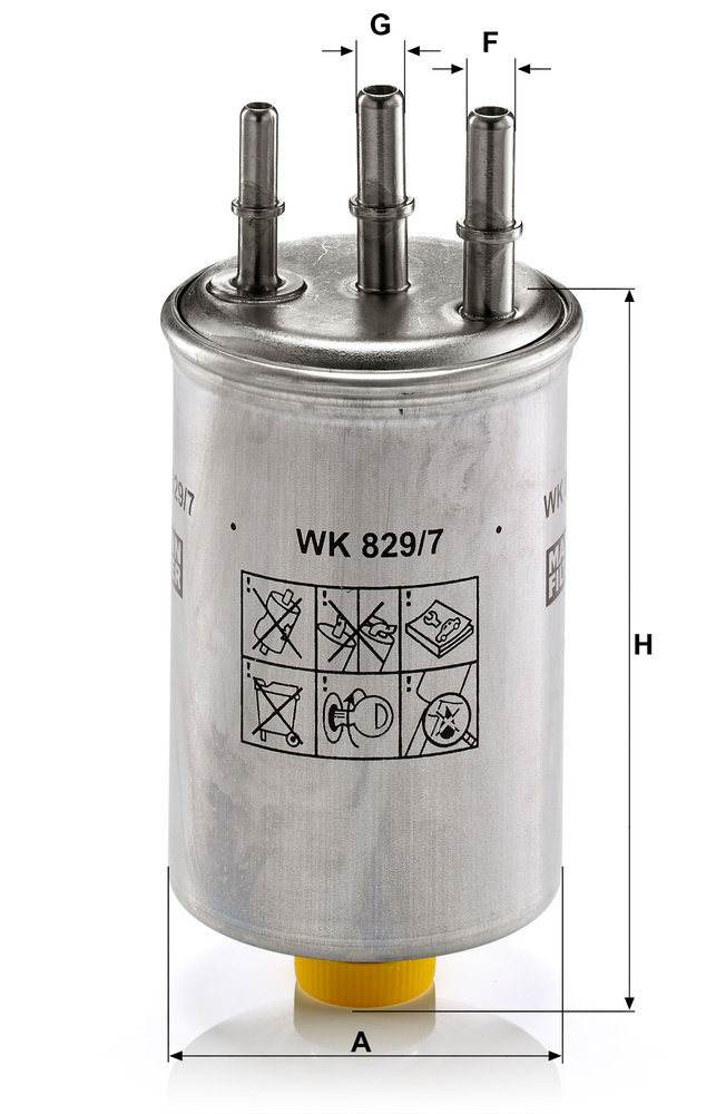 Mann WK829/7