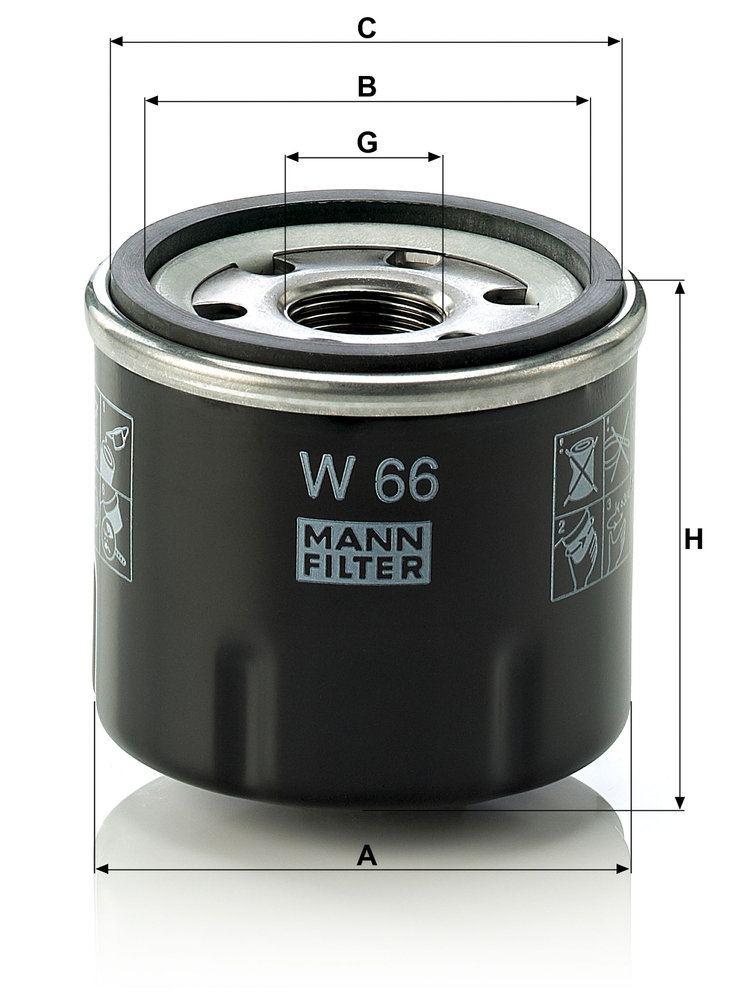 MANN-FILTER W66