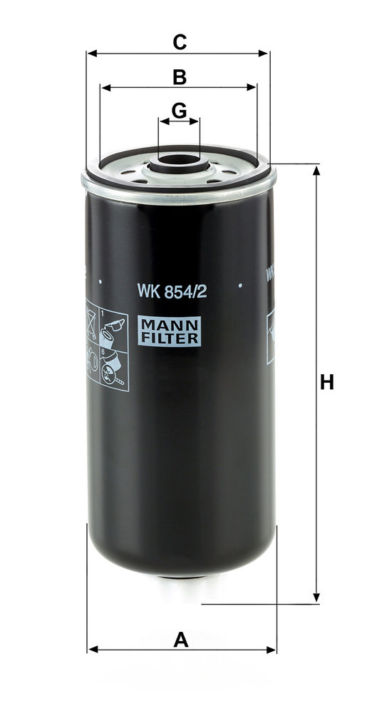 Mann WK854/2