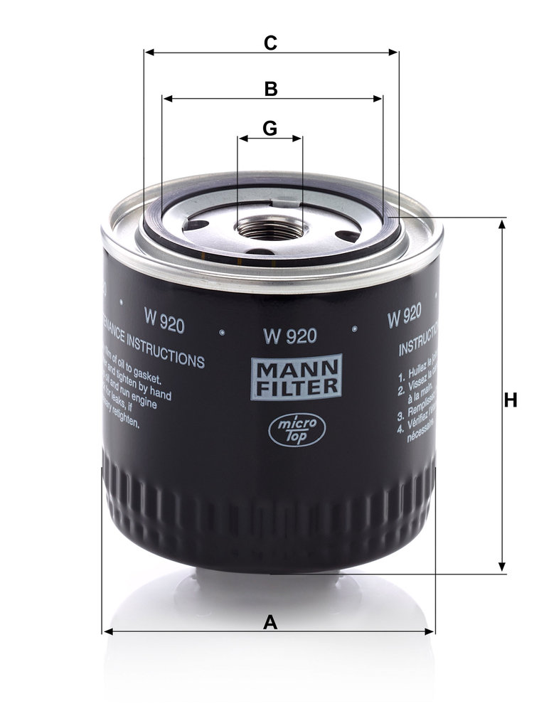 Mann W920