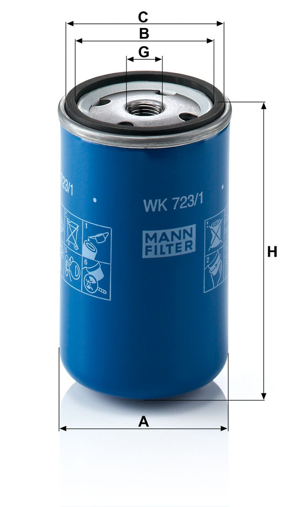 MANN-FILTER WK723/1