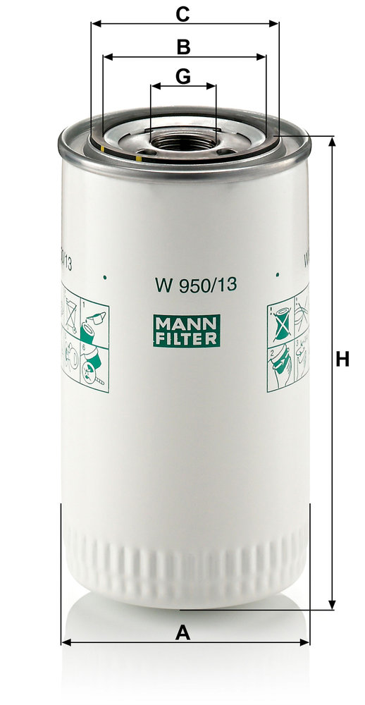 MANN-FILTER W950/13