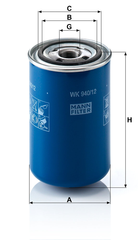 MANN-FILTER WK940/12