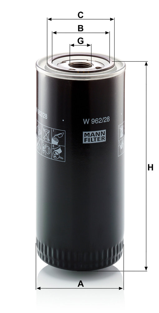MANN-FILTER W962/28