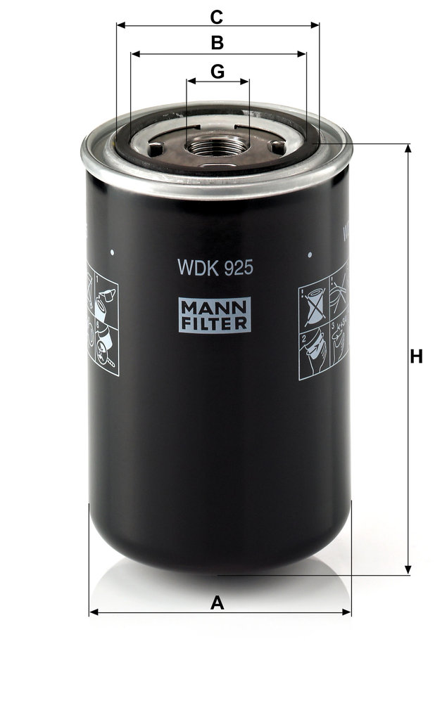 MANN-FILTER WDK925